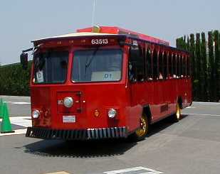 CoachUSA Disney trolley 63513